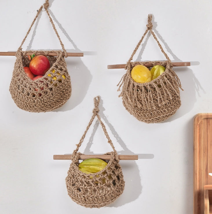 Three Layer Fruit Hanging Basket